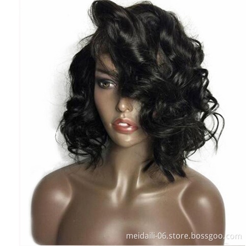 Body Wave Cuticle Aligned Hair For Black Women Wholesale Human Virgin Hair Extension Lace Frontal Wigs